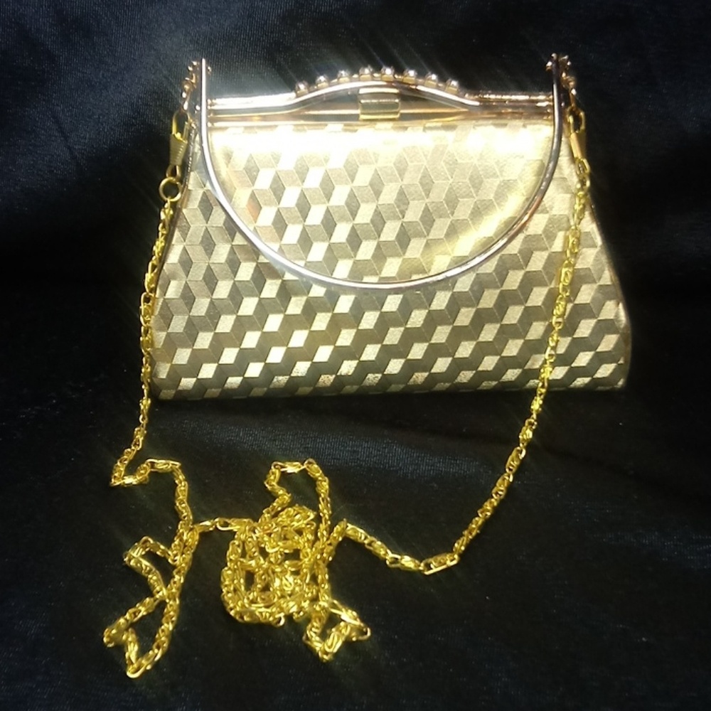 Lovely's Collection Gold Mini Bag.